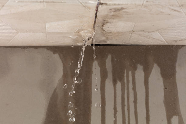 Professional Commercial Water Damage Restoration technician working in Buchanan, ND
